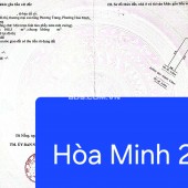 Bán đất đường Hoà Minh 28 - DT: 108,5m2 - Ngay Nguyễn Sinh Sắc